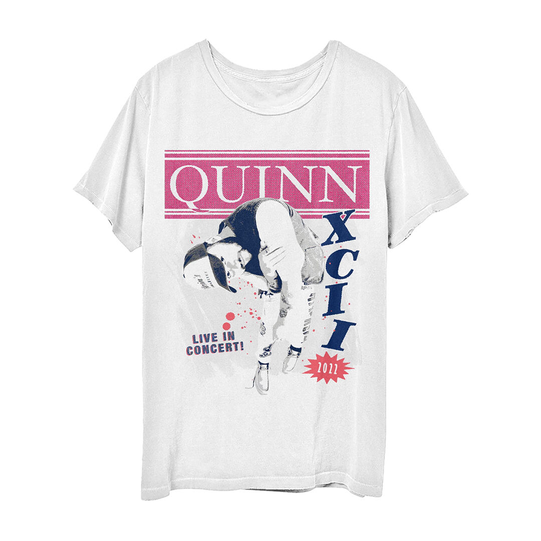 Live In Concert T Shirt M Quinn XCII Official Store